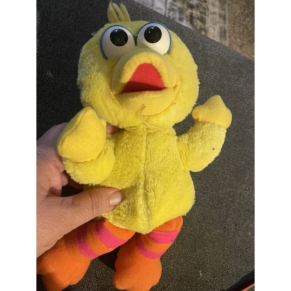 Tyco Sesame Street Tickle Me BIG BIRD Plush Doll Vintage 1996